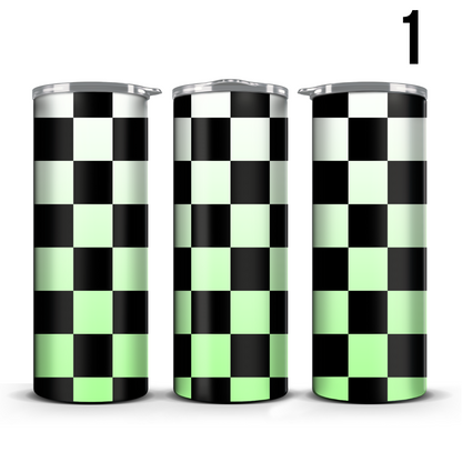 Checker Pattern (Multiple Colors) 20oz Tumbler