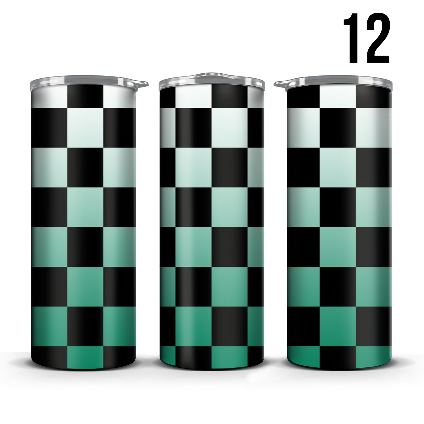 Checker Pattern (Multiple Colors) 20oz Tumbler