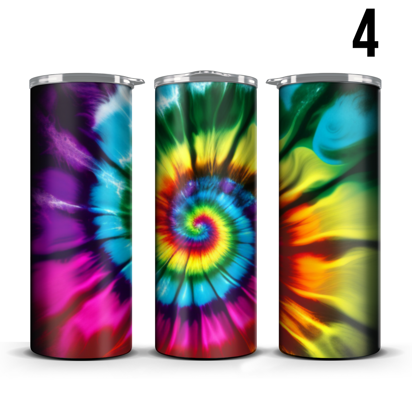 Tye Dye 20oz Tumbler (Pick A Design)