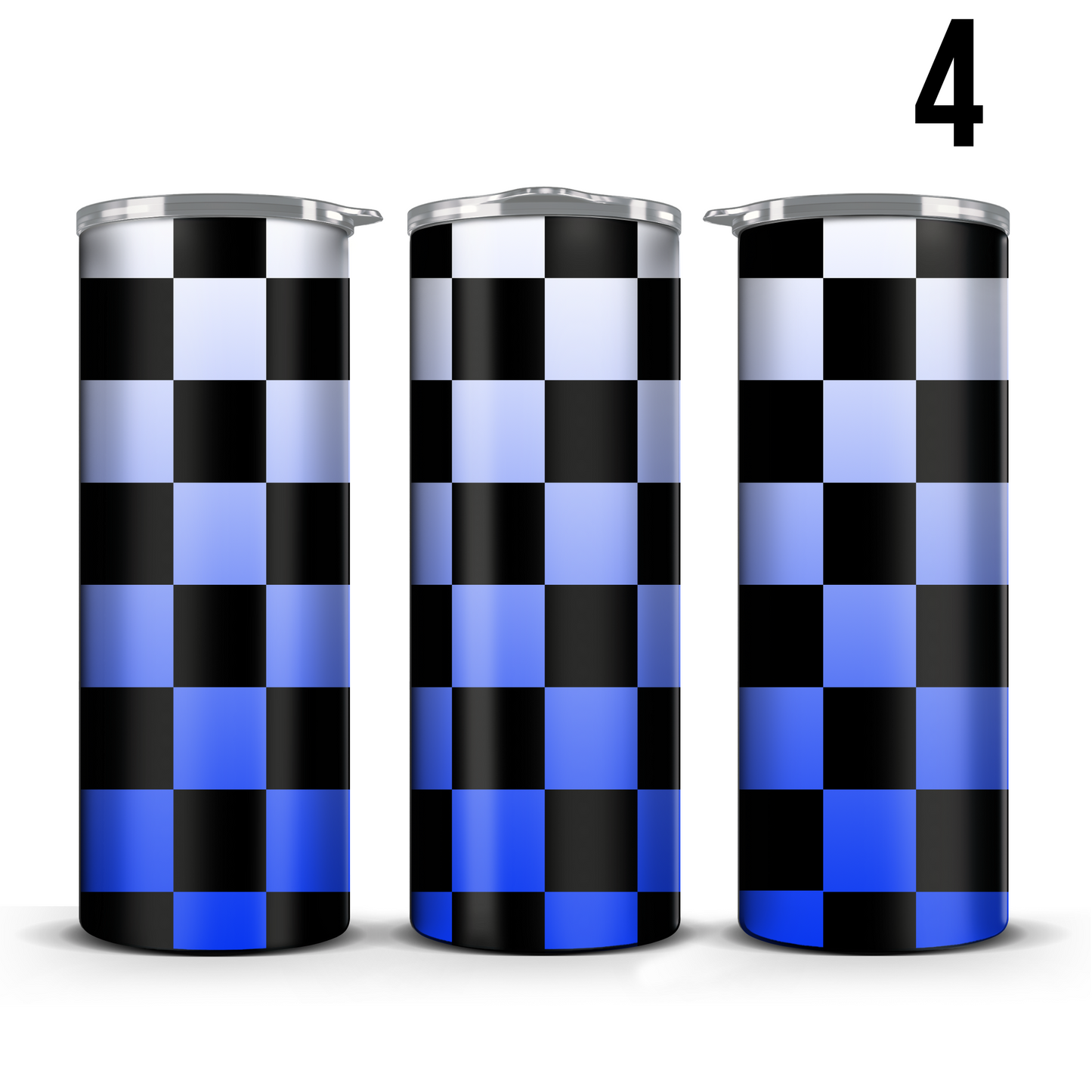 Checker Pattern (Multiple Colors) 20oz Tumbler