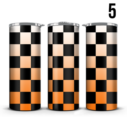 Checker Pattern (Multiple Colors) 20oz Tumbler