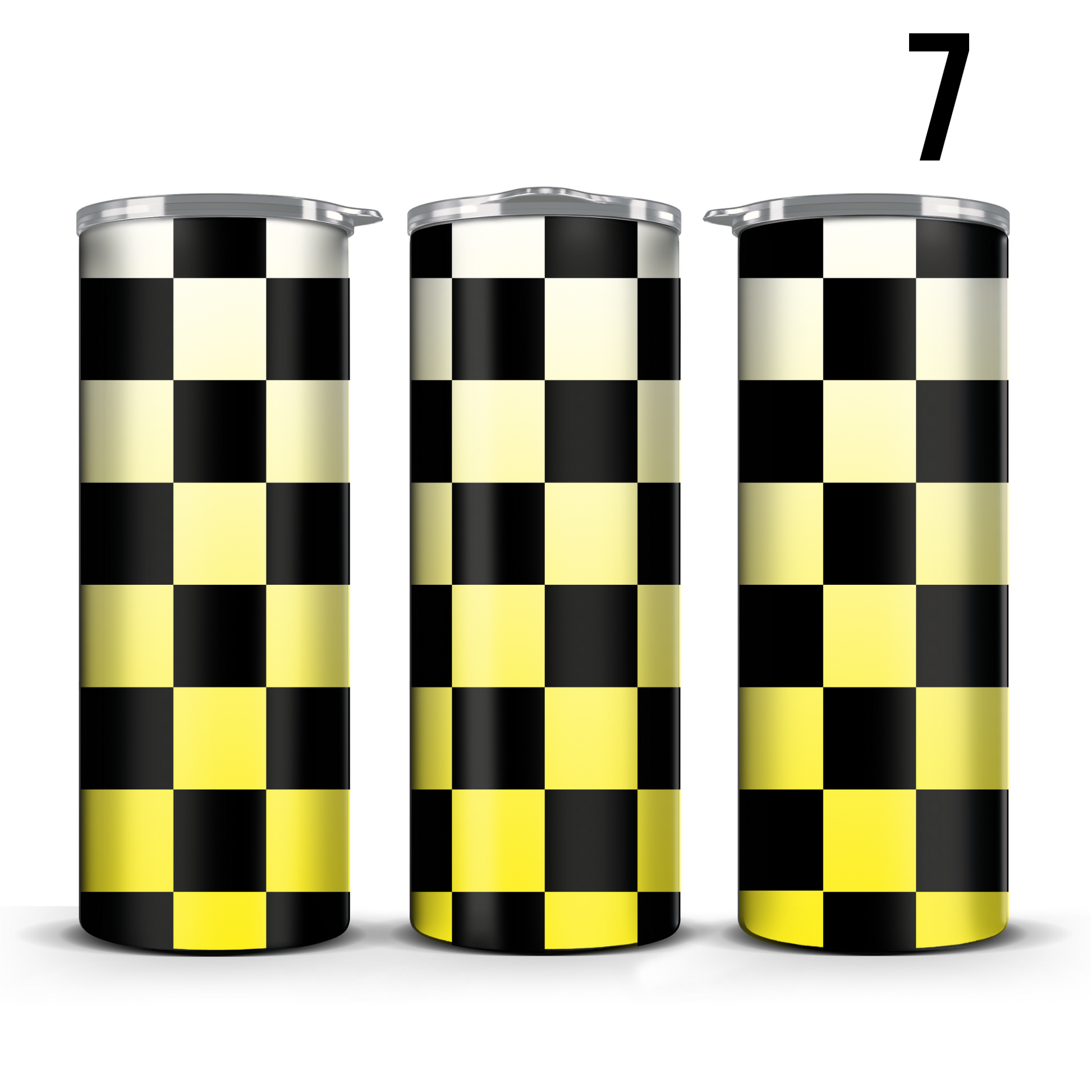 Checker Pattern (Multiple Colors) 20oz Tumbler