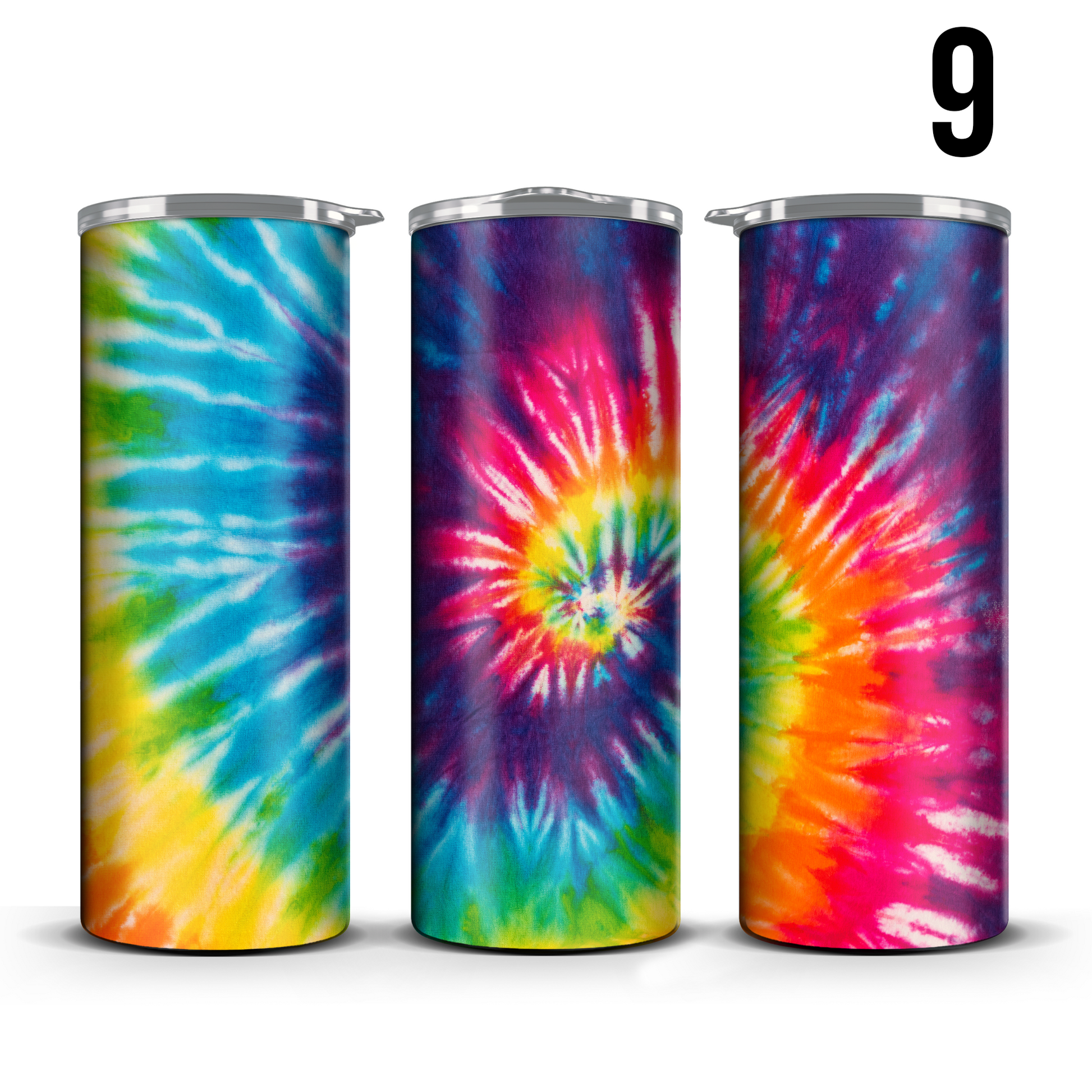 Tye Dye 20oz Tumbler (Pick A Design)