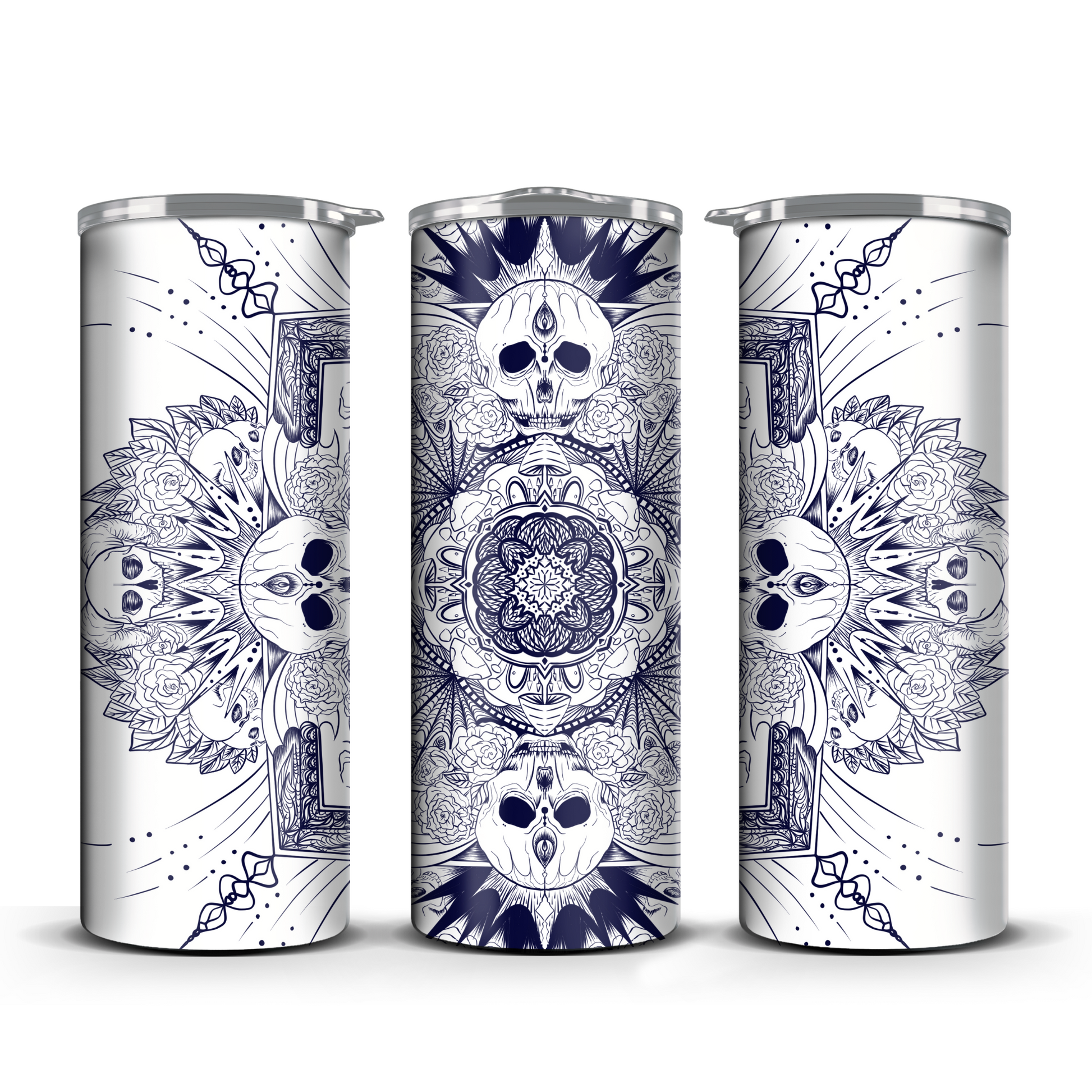 Ink and Skulls 20oz Tumbler [Limited Edition] Magdelena Series