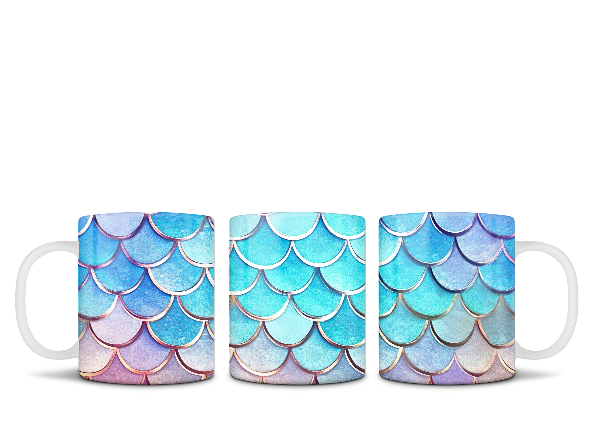 Mermaid Scales 15oz Coffee Mug