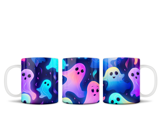 Neon Ghosts 15oz Coffee Mug