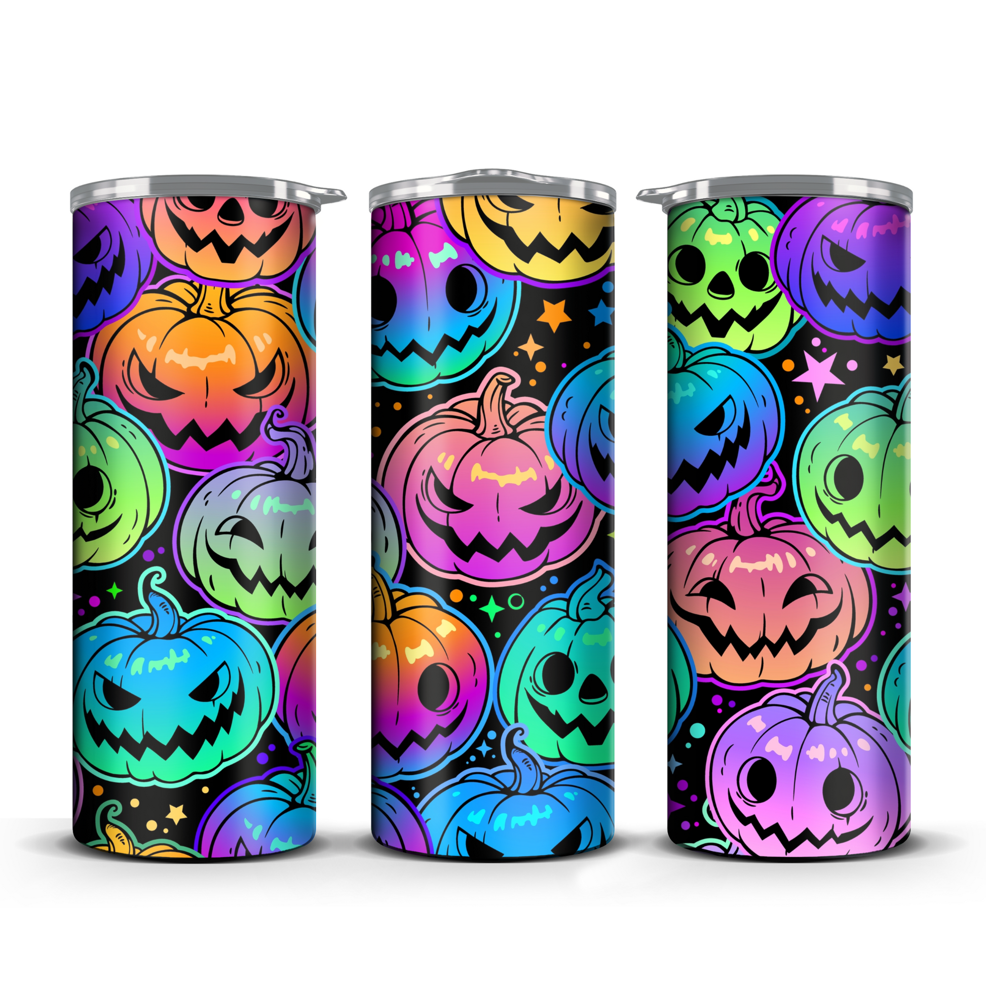 Neon Pumpkins 20oz Tumbler